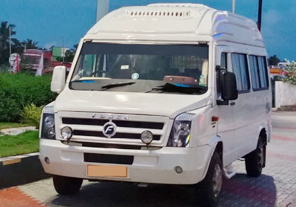 17 Seater Tempo Traveller on Rent
